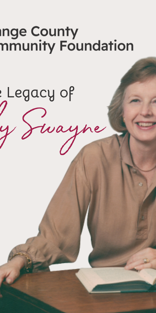 OCCF - The Legacy of Judy Swayne