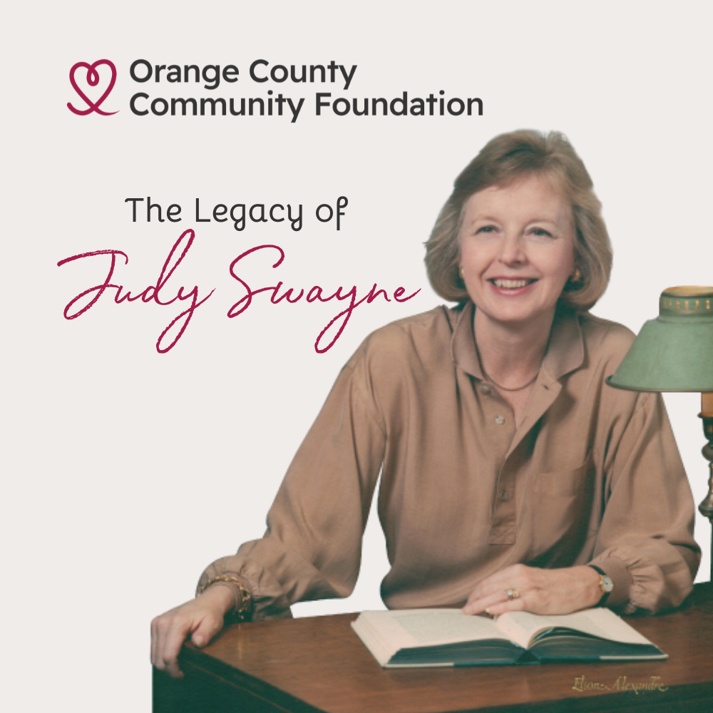 The Birth of a Community Foundation: The Legacy of Judy Swayne