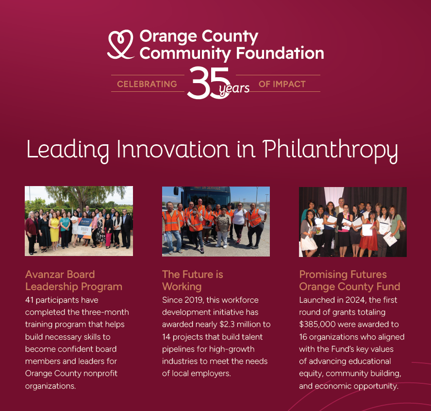 Leading Innovation in Philanthropy