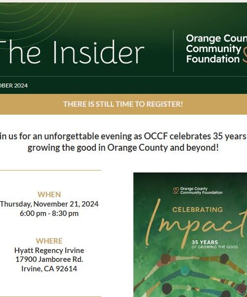 OCCF Insider Newsletter October 2024