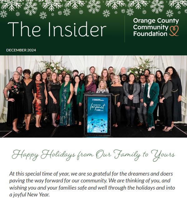 OCCF Insider: December 2024