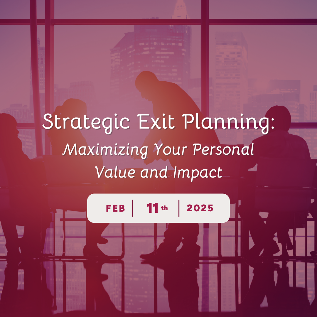 Strategic Exit Planning 2025