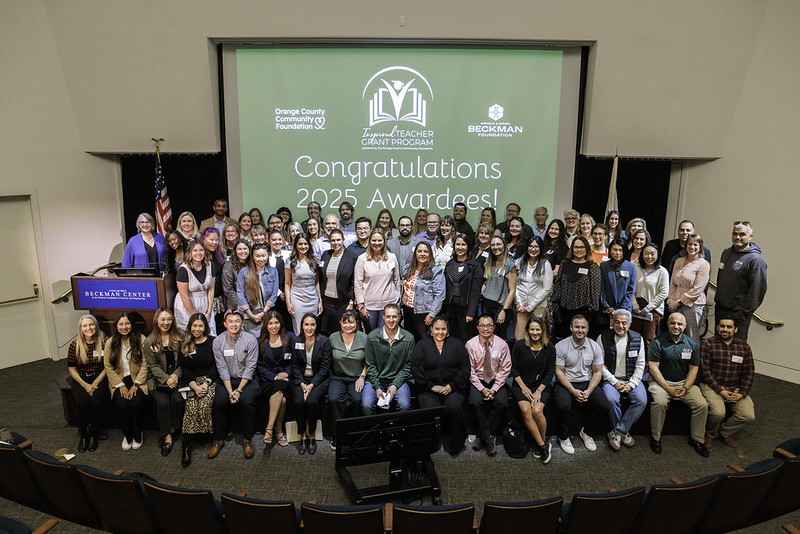 OCCF and Arnold and Mabel Beckman Foundation Honor Educators During Inspired Teacher Grant Program Reception